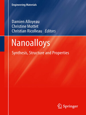 cover image of Nanoalloys